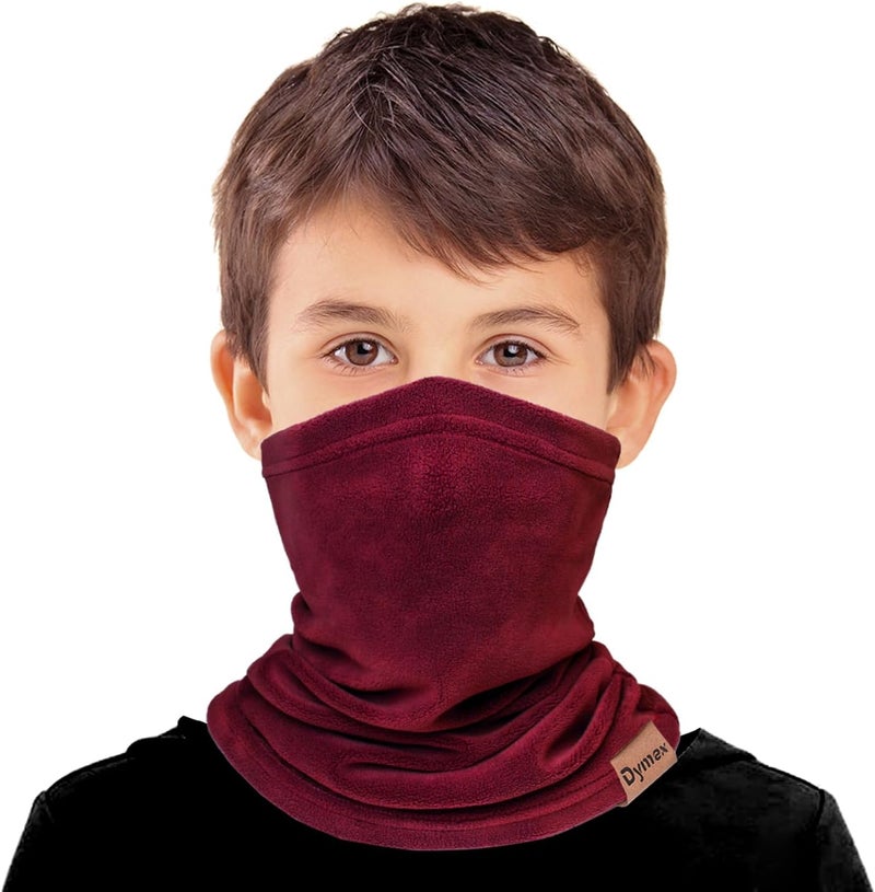 Dymex Kids Neck Warmer Gaiter Winter Fleece Face Neck Cover Balaclava Cold Weather Windproof Face Mask for Boys Girls - Image 2